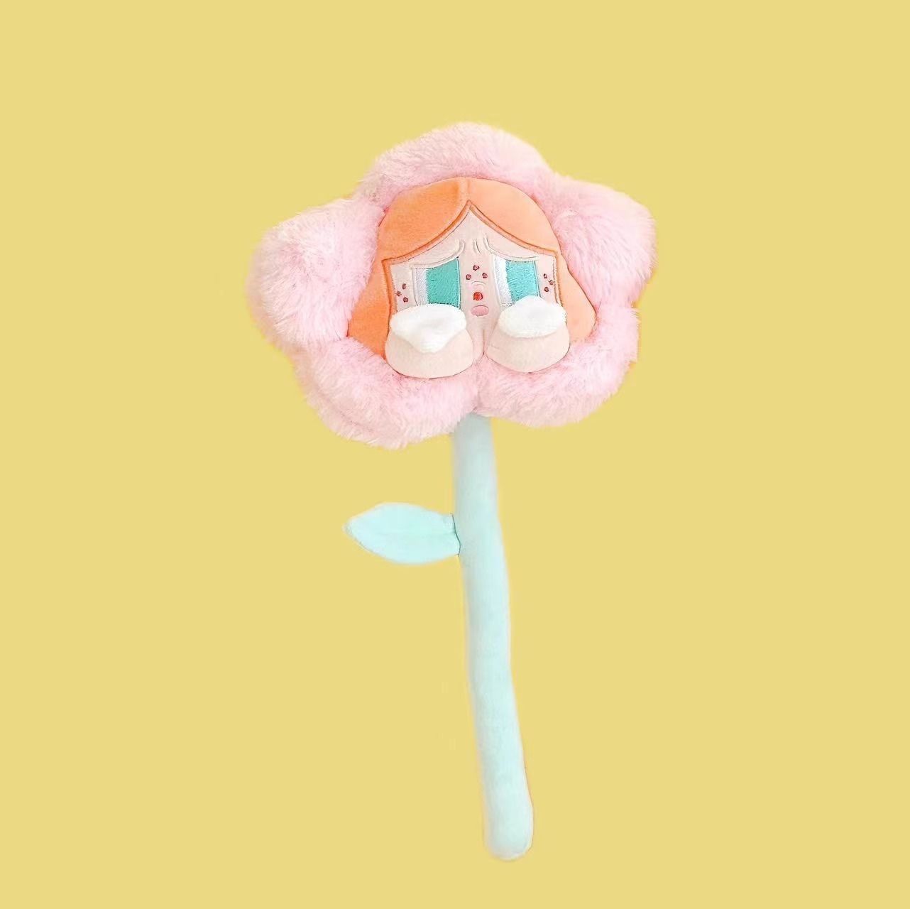 Plush Cry Baby Flower Bouquet Pink