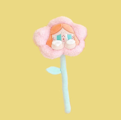 Plush Cry Baby Flower Bouquet Pink