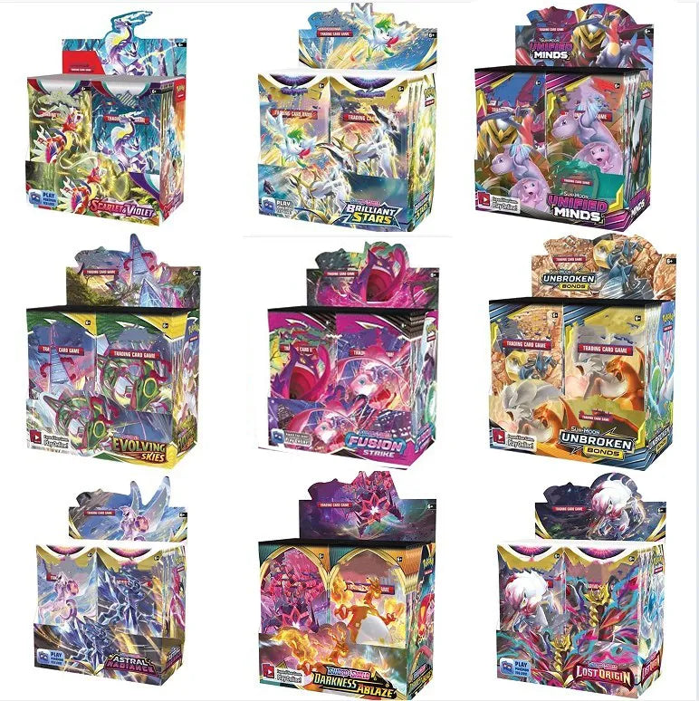 Pokémon Trading Card Game – Booster Packs & Booster Boxes | Official TCG Cards | Collect, Battle & Trade