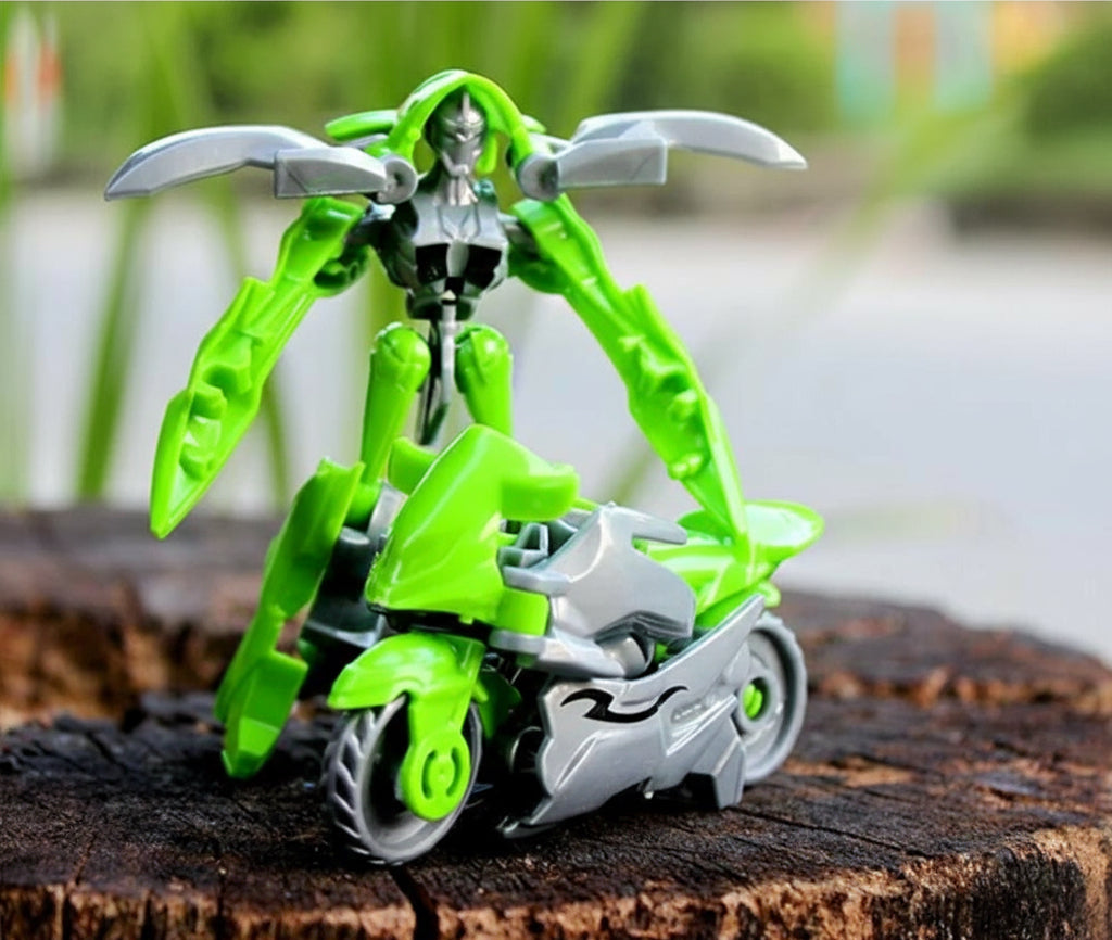 Transformation Robot Car – Multi-Color Building Blocks Toy | STEM Action Vehicle Multicolor N