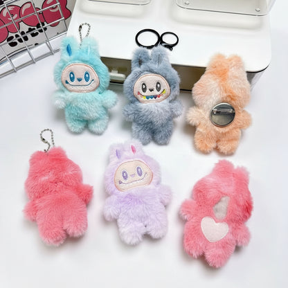 Labubu The Monsters – 3rd Gen Plush Keychain Doll | 12–15cm Backpack Charm