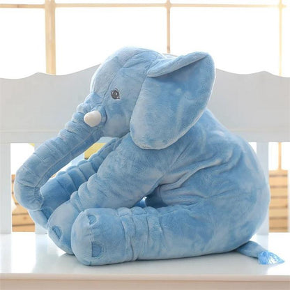 Baby Elephant Pillow Stuffed Toy - 40cm 60cm Blue