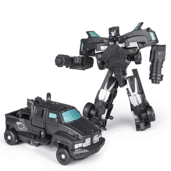 MSWH Figure Robot – Deformation Car Action Toy | Transforming Vehicle & Poseable Robot Gray