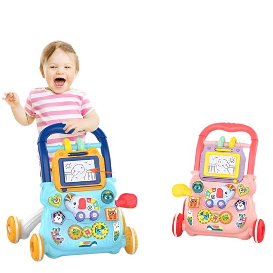 Baby Walker With Music Drawing Learning Toy