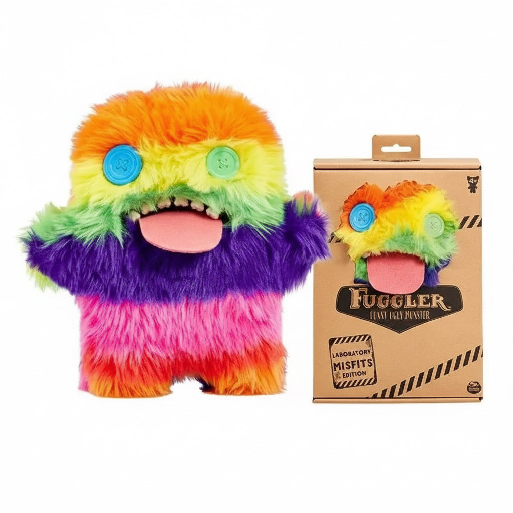 Fuggler Teeth Monster – Laboratory Heterogeneity Series Plush Doll White