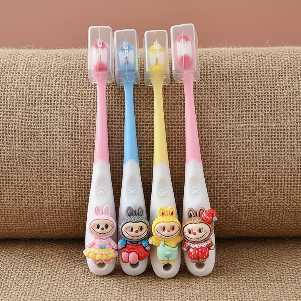 Labubu Kids Toothbrush | Soft‑Bristle Cartoon Brush for Gentle Daily Cleaning