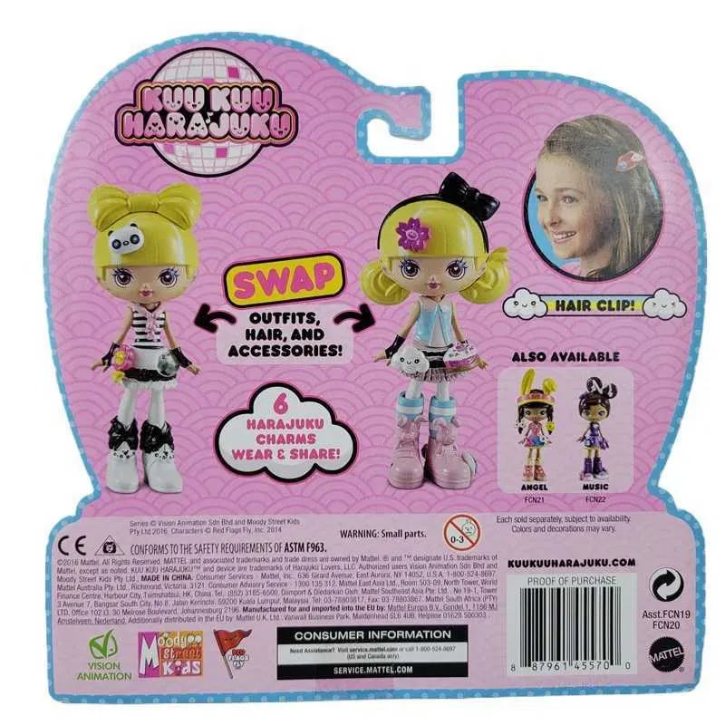 Cool Girl Group Q‑Doll Dressing Set | Music • Angel • G | Fashion Swap Fun Dress‑Up Dolls