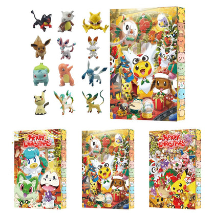 Pokémon Christmas Advent Calendar – 24pcs Countdown Box | Festive Mini Figures