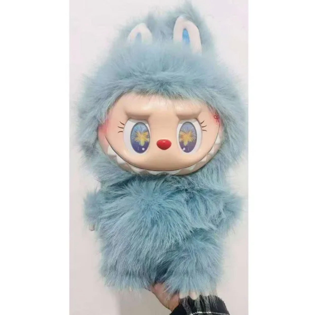 Large Labubu The Monsters Zimomo “I Found You” Vinyl Face Doll | Designer Collectible Art Toy Blue