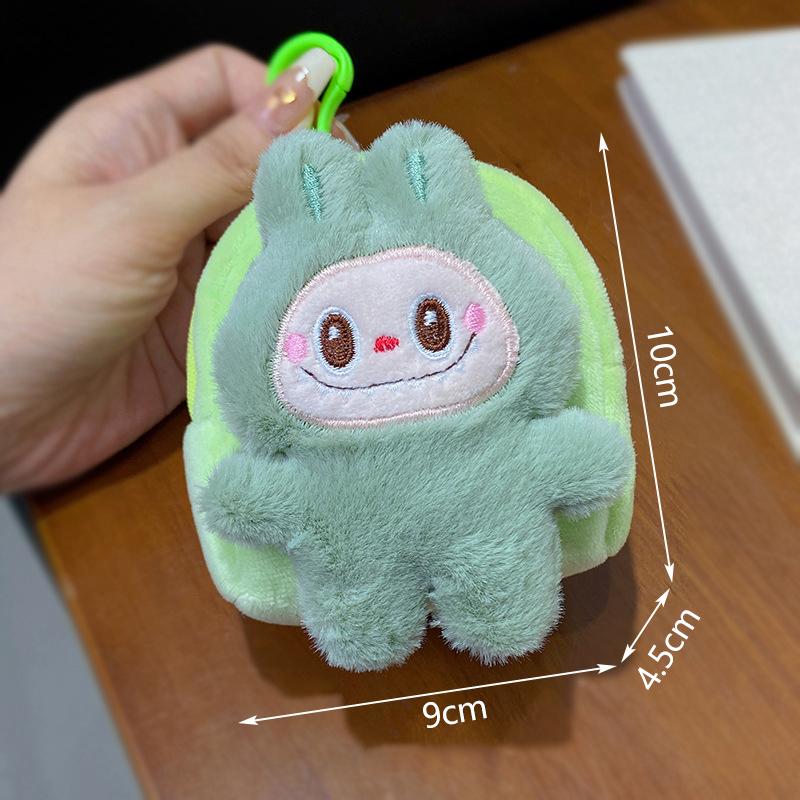 Labubu The Monsters – Plush Backpack Coin Purse | Mini Zipper Pouch