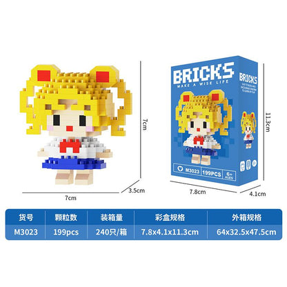 Make A Wise Life – Cartoon & Character Nano Block Building Sets | Mini Brick Figures for Kids & Collectors