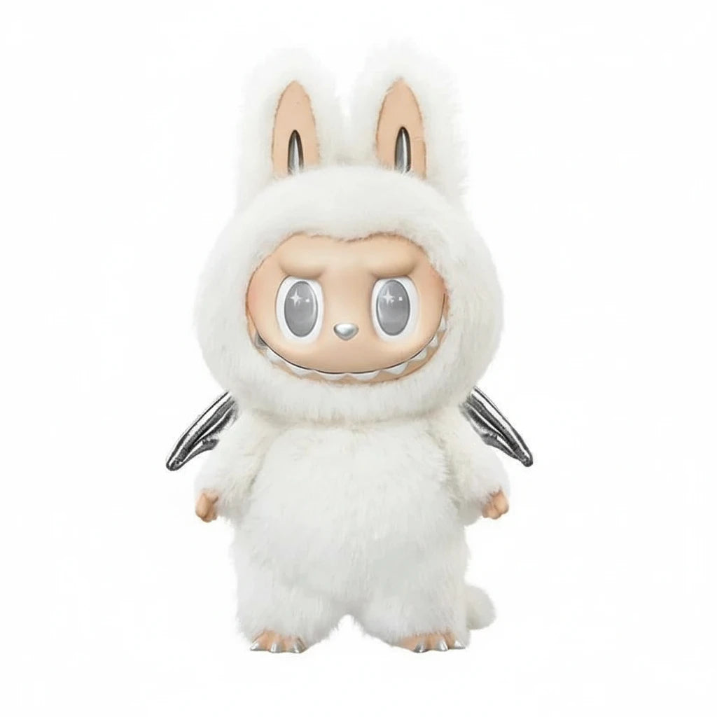 Labubu The Monsters – Angel in Clouds Series 17cm Vinyl Base Doll Pendant