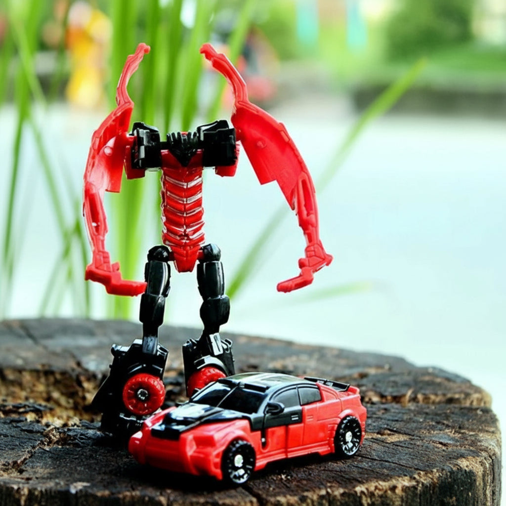 Transformation Robot Car – Multi-Color Building Blocks Toy | STEM Action Vehicle Multicolor G
