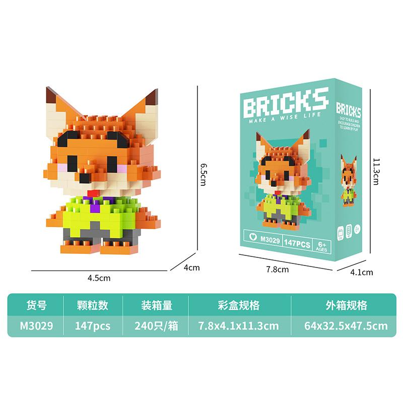 Make A Wise Life – Cartoon & Character Nano Block Building Sets | Mini Brick Figures for Kids & Collectors