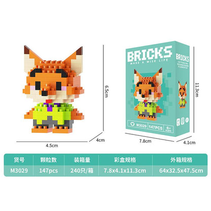 Make A Wise Life – Cartoon & Character Nano Block Building Sets | Mini Brick Figures for Kids & Collectors