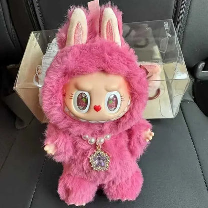 Labubu Mokoko Strawberry Shortcake Series – Velvet Blind Box Plush Toy | Pink Sweetheart Edition
