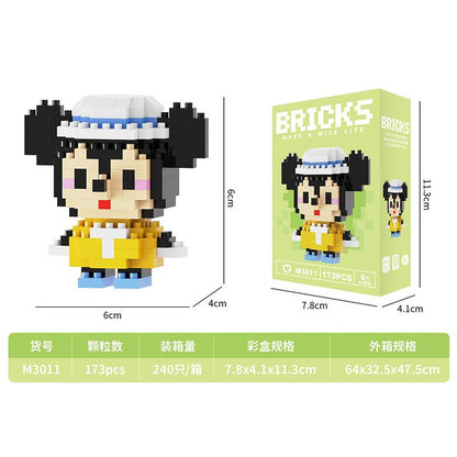 Make A Wise Life – Cartoon & Character Nano Block Building Sets | Mini Brick Figures for Kids & Collectors