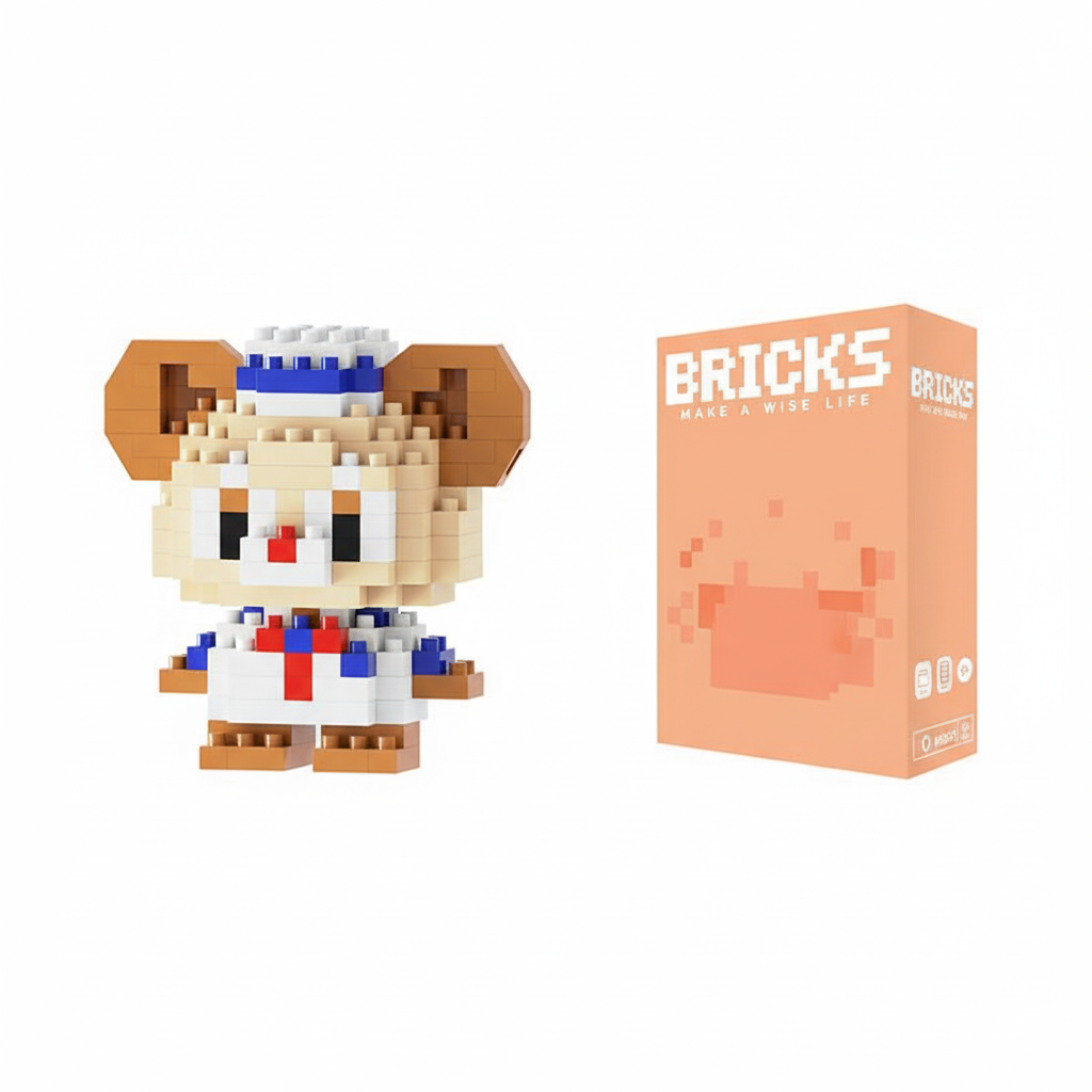 Make A Wise Life – Cartoon & Character Nano Block Building Sets | Mini Brick Figures for Kids & Collectors Multicolor Duffy