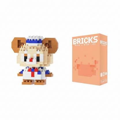 Make A Wise Life – Cartoon & Character Nano Block Building Sets | Mini Brick Figures for Kids & Collectors Multicolor Duffy