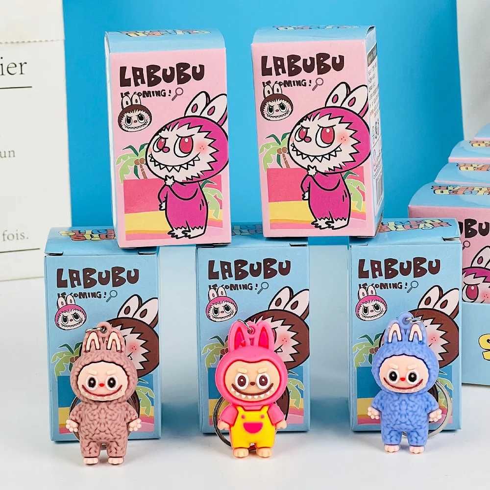Labubu The Monsters Blind Box Keychain Set – 24-Piece PVC Figure Dolls