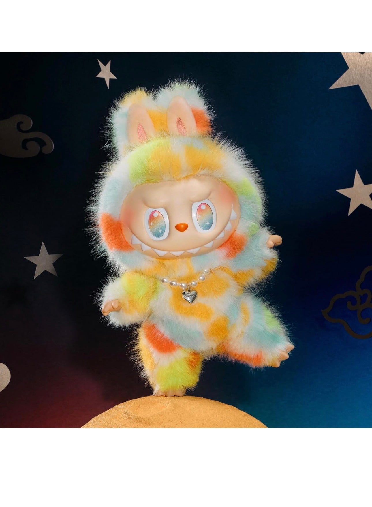 Large Labubu The Monsters Big Into Energy Series – Rock the Universe Vinyl Plush Doll | 37cm￼