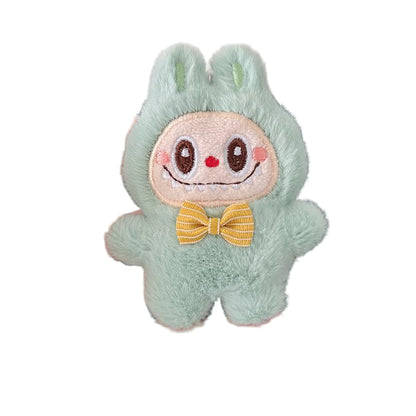 Labubu Plush Keychain – Cute Cartoon Bag Charm Green