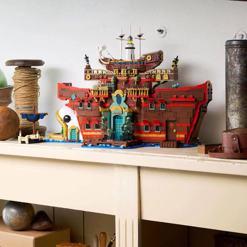 The Baratie Floating Restaurant Building Blocks Set (3402 PCS) | Anime Model Kit