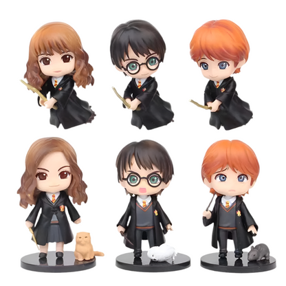 Harry Potter Chibi Action Figure Set 6pcs