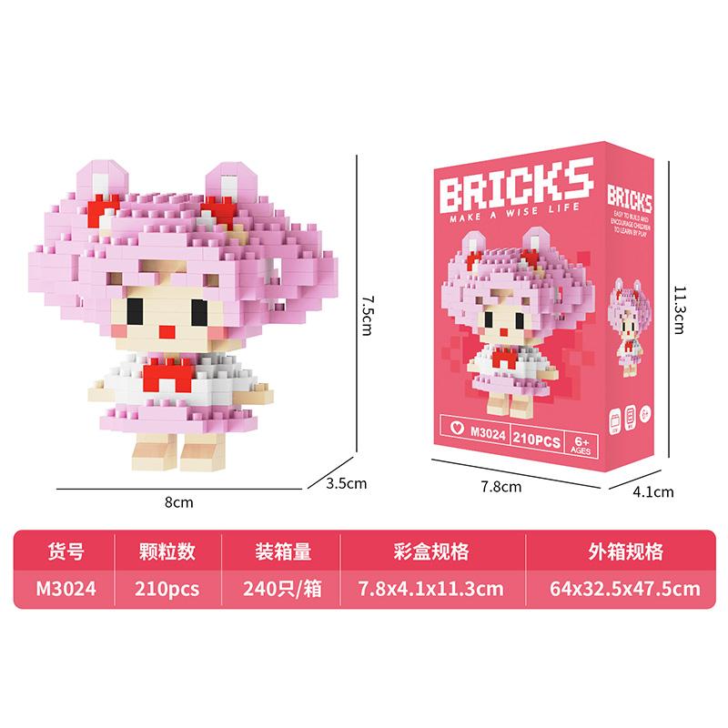 Make A Wise Life – Cartoon & Character Nano Block Building Sets | Mini Brick Figures for Kids & Collectors