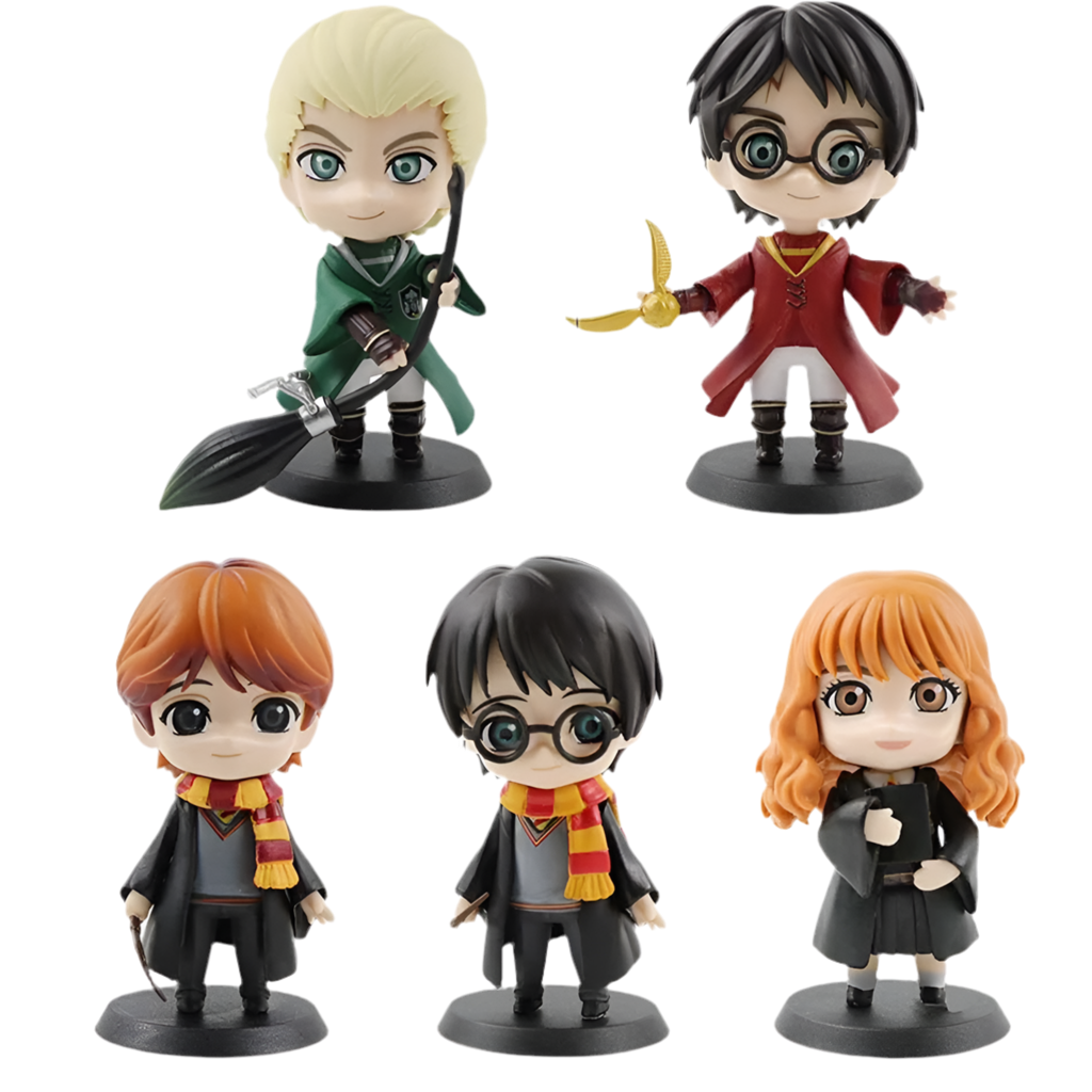 Harry Potter Chibi Action Figure Set 5pcs