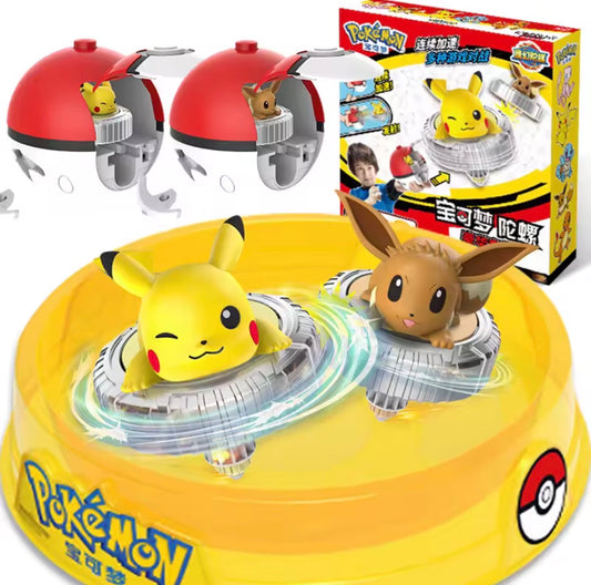 Pokémon Spin Fighter – Battle-Ready Top Toy with Launcher | Collectible Action Spinner