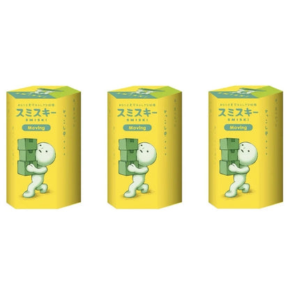 Smiski Life Worker Series – Glow-in-the-Dark Hippers Blind Box Figures | 12-Piece Tabletop Collectibles Green RANDOM 3PCS