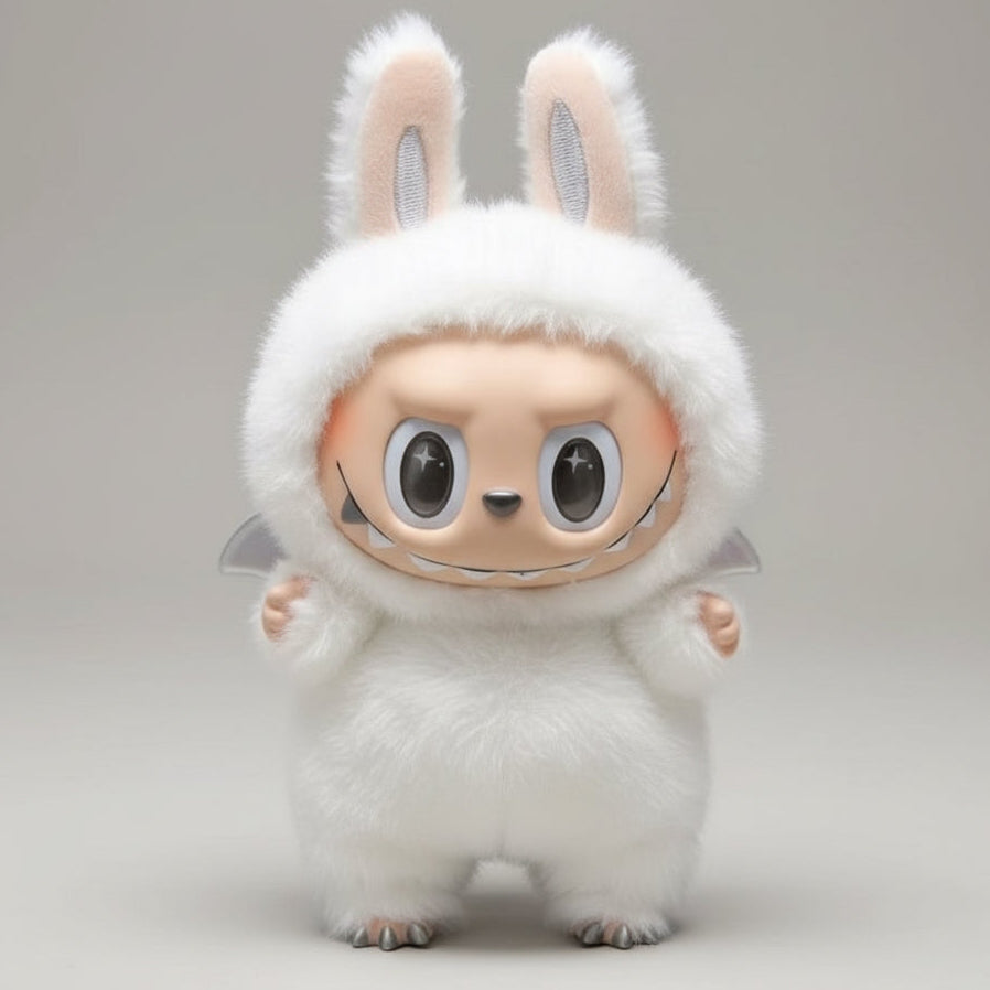 Labubu zimomo the monsters 17cm White