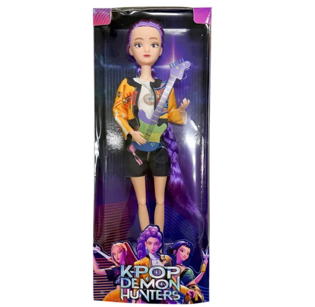 Anime K-Pop Demon Hunters Doll – Rumi, Mira & Zoi Vinyl Mask Figurines