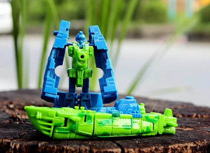 Transformation Robot Car – Multi-Color Building Blocks Toy | STEM Action Vehicle Multicolor P