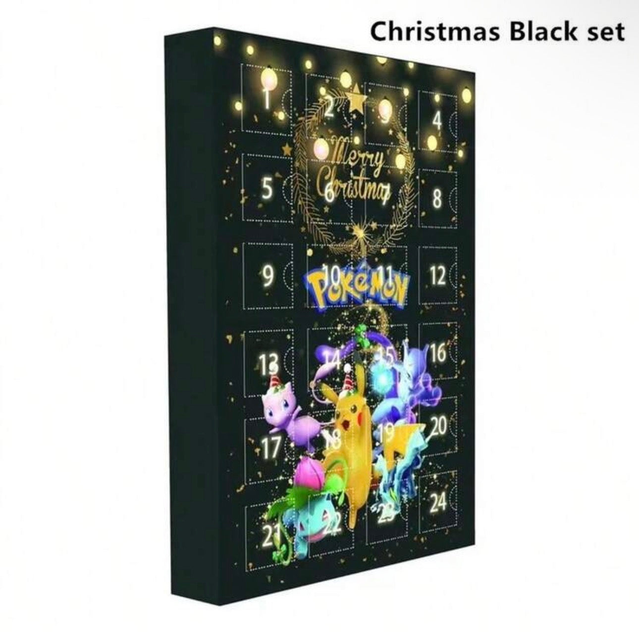 Pokémon Christmas Advent Calendar – 24 Kawaii Pikachu Figures