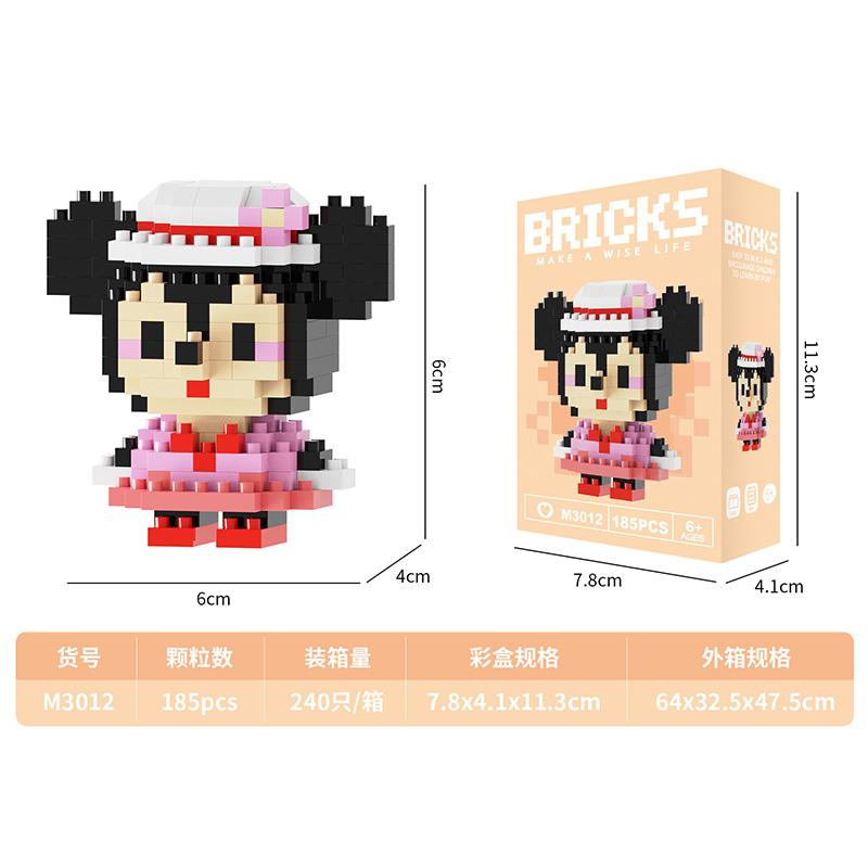 Make A Wise Life – Cartoon & Character Nano Block Building Sets | Mini Brick Figures for Kids & Collectors