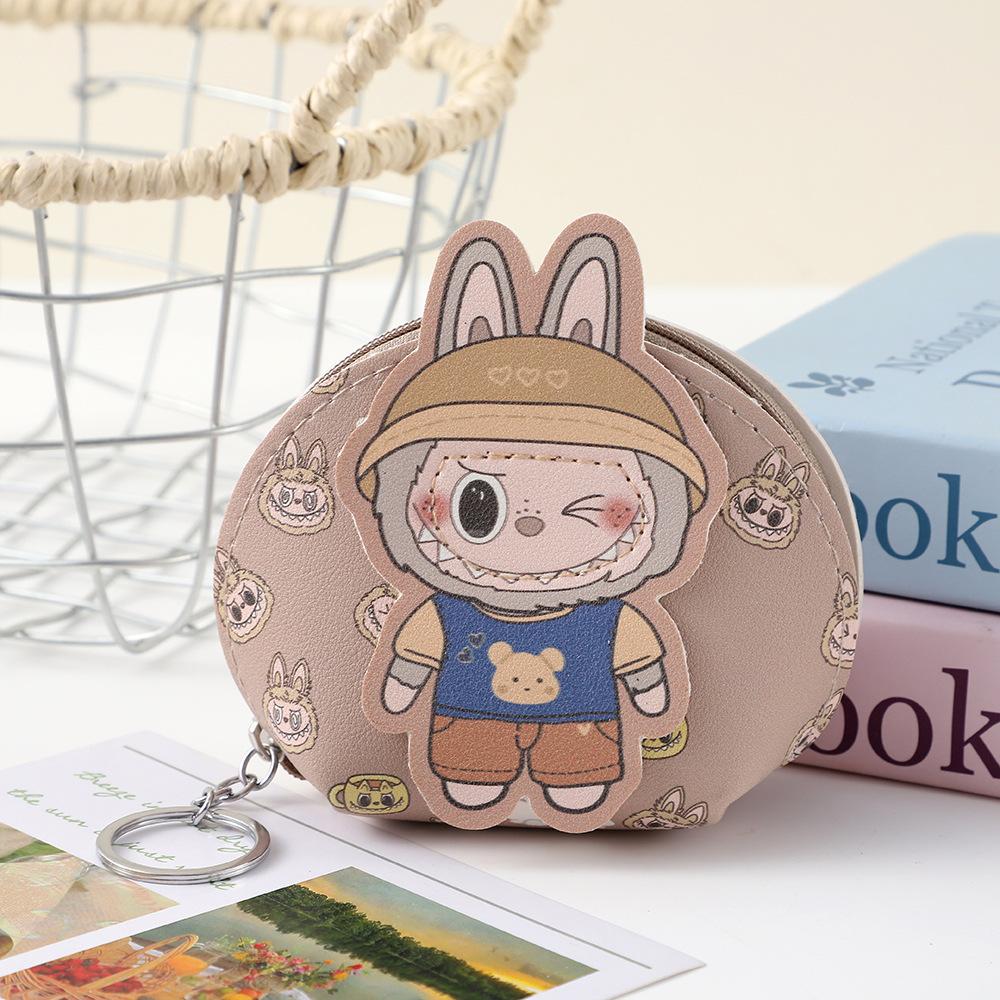 Labubu Coin Purse | Mini Zipper Pouch • Kawaii Accessory