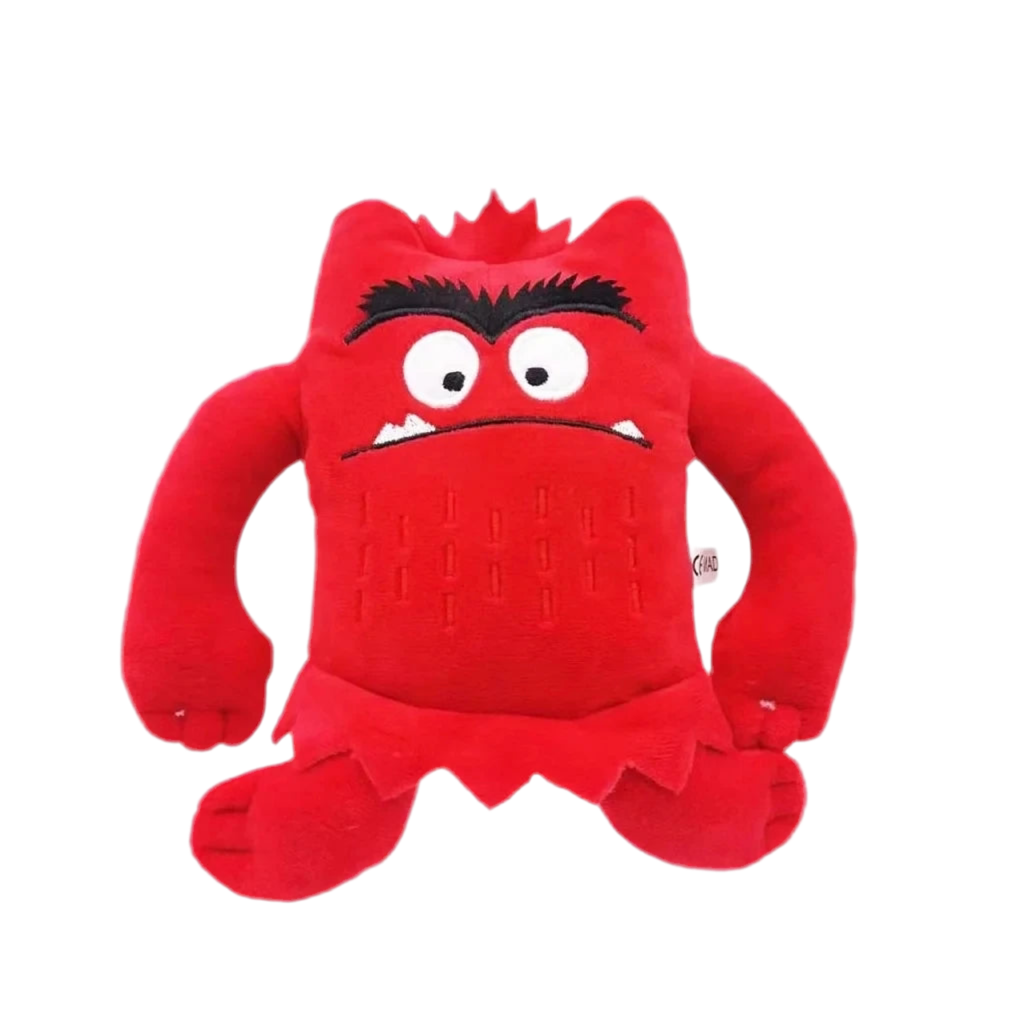 Plush The Color Monster Stuffed Toy - 15cm (6 Pack)