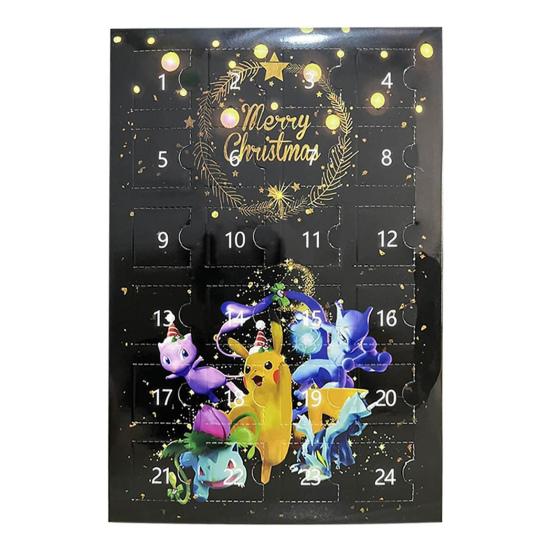 24pcs Pokémon Blind Box Advent Calendar – Christmas Countdown Set | Mini Figures & Decorations