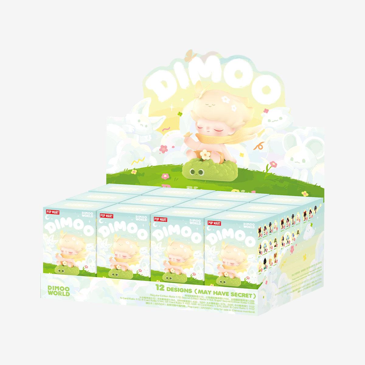 Dimoo By Your Side Series – Blind Box Figures | Single Pack or 12-Piece Set Multicolor 12 Pack
