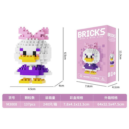 Make A Wise Life – Cartoon & Character Nano Block Building Sets | Mini Brick Figures for Kids & Collectors