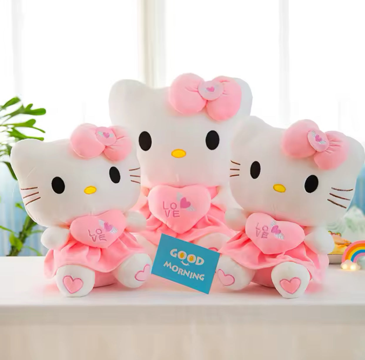 Plush Miss Kitty Stuffed Toy 24-30cm