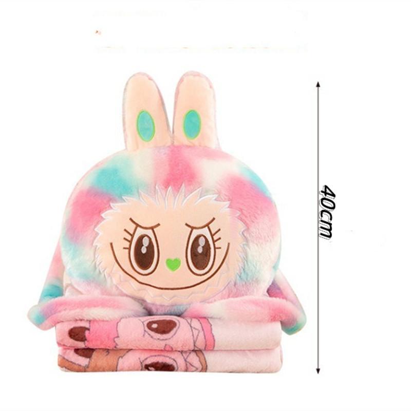 Labubu 2-in-1 Magic Pillow Blanket: Where Comfort Meets Versatility