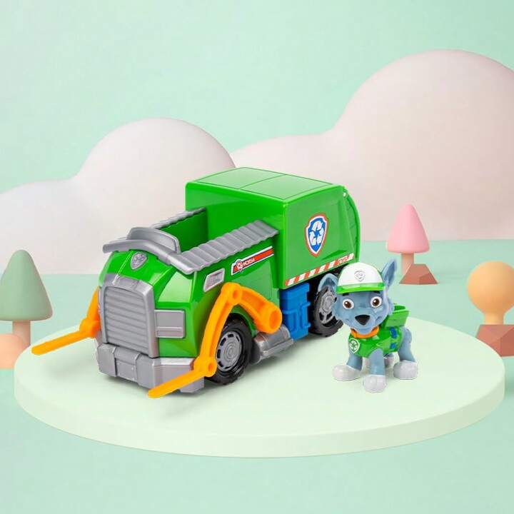 Paw Patrol Rescue Vehicle – Character Truck | Rubble’s Bulldozer, Chase’s Cruiser & More