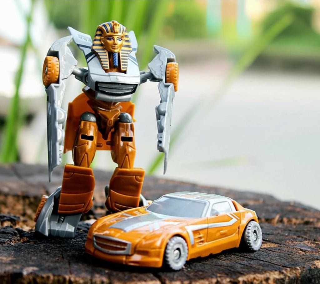 Transformation Robot Car – Multi-Color Building Blocks Toy | STEM Action Vehicle Multicolor C