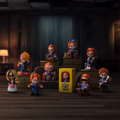 Chucky Franchise Series – Blind Box Figures | Single Pack or 9-Piece Set | Horror Collectibles