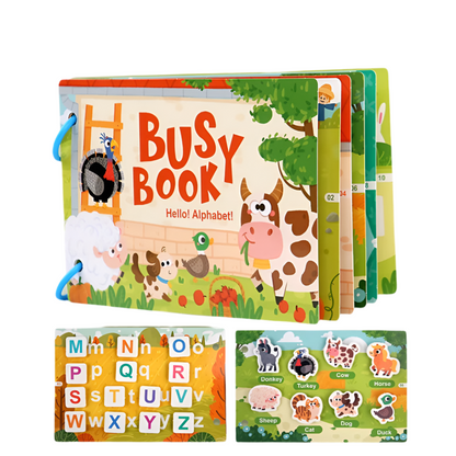 Montessori Busy Book Educational Toy