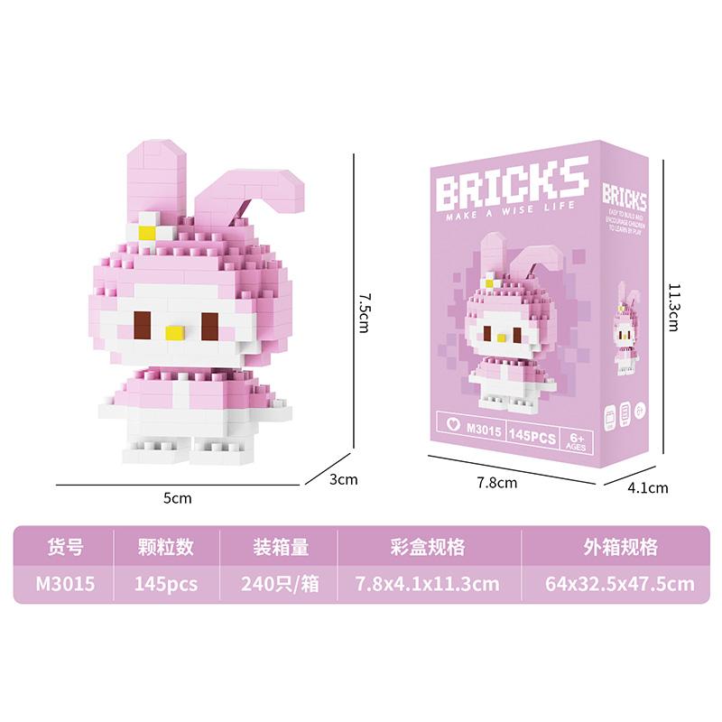 Make A Wise Life – Cartoon & Character Nano Block Building Sets | Mini Brick Figures for Kids & Collectors