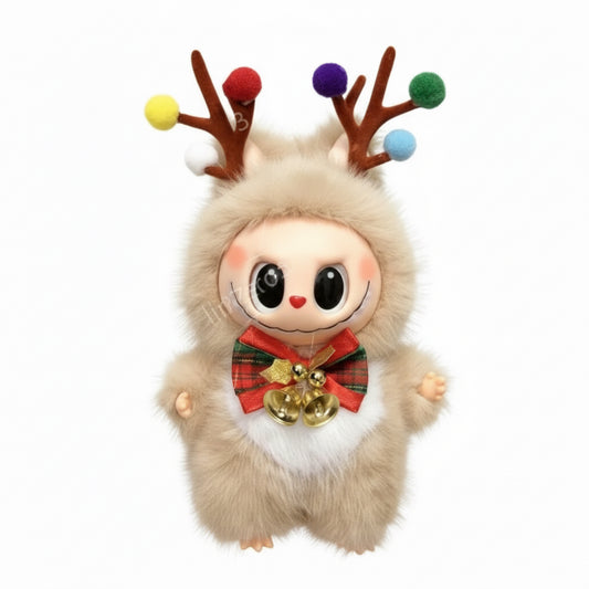 Labubu The Monsters Christmas Doll – 17cm Soft Plush | Festive Collectible | Holiday Gift Edition